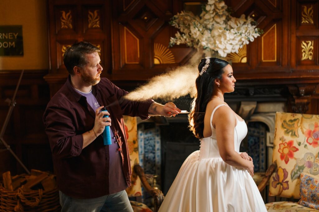 Bridal Hair Finishing Touches With Stonehills Hair