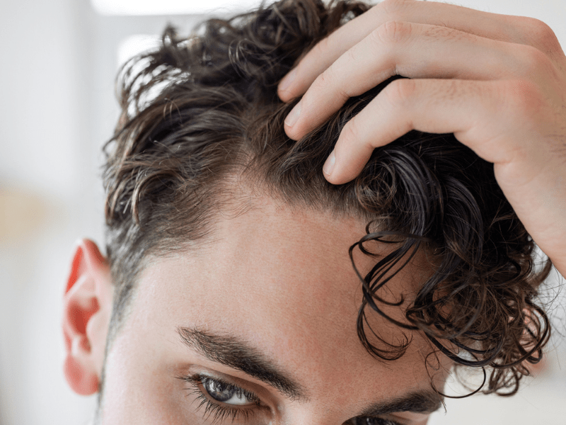 Styling Men's Hair at Home